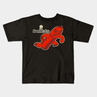 Washington Bullets 'Bullet ' Kids T-Shirt